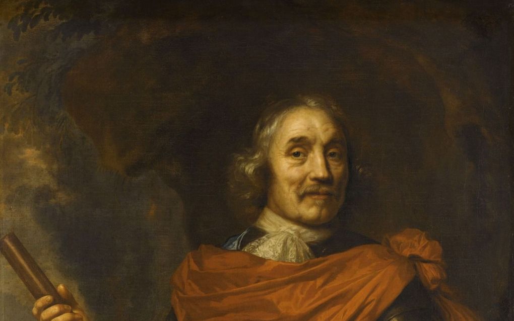 Portret van Maarten Harpertszoon Tromp tussen 1640 en 1653 geschilderd door Jan Lievens. beeld Rijksmuseum, Amsterdam