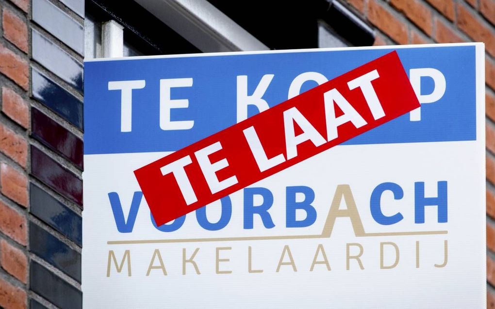 Een van de uitdagingen voor het nieuwe kabinet is de oververhitte woningmarkt, stelt DNB.  beeld ANP, Sem van der Wal