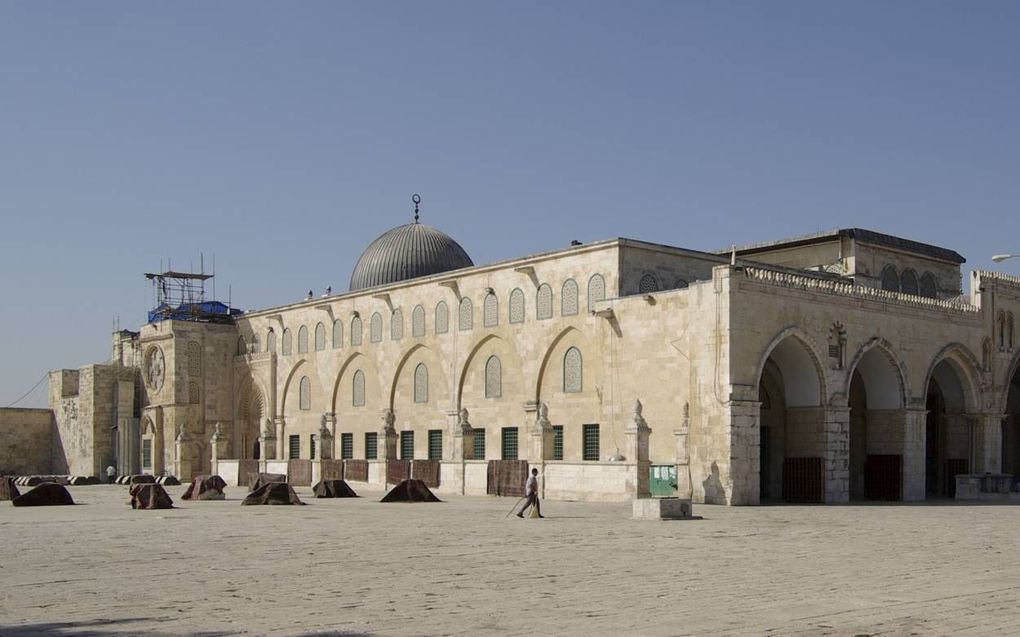 De al-Aqsamoskee in Jeruzalem. beeld Wikimedia, Berthold Werner