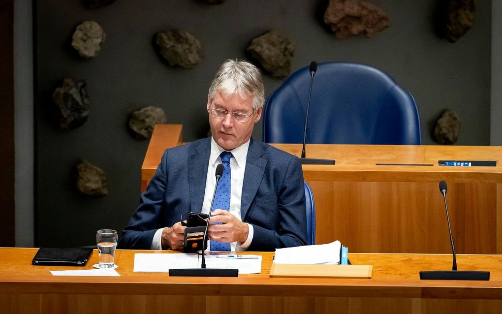 Arie Slob, demissionair minister van Basis- en Voortgezet Onderwijs. beeld ANP, Koen van Weel