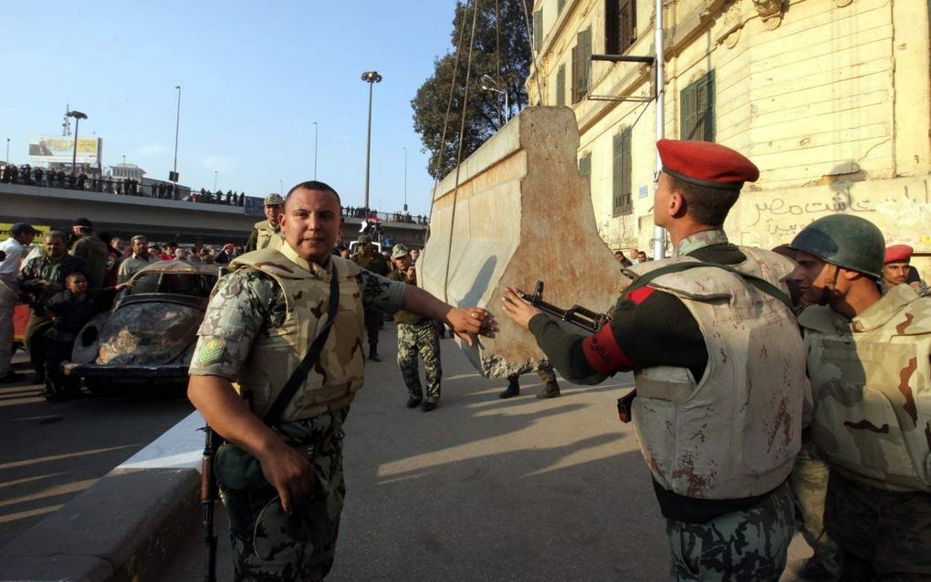 Egyptische militairen. Foto EPA