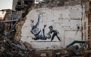 Judo Fight, Banksy. beeld Marc Pairon
