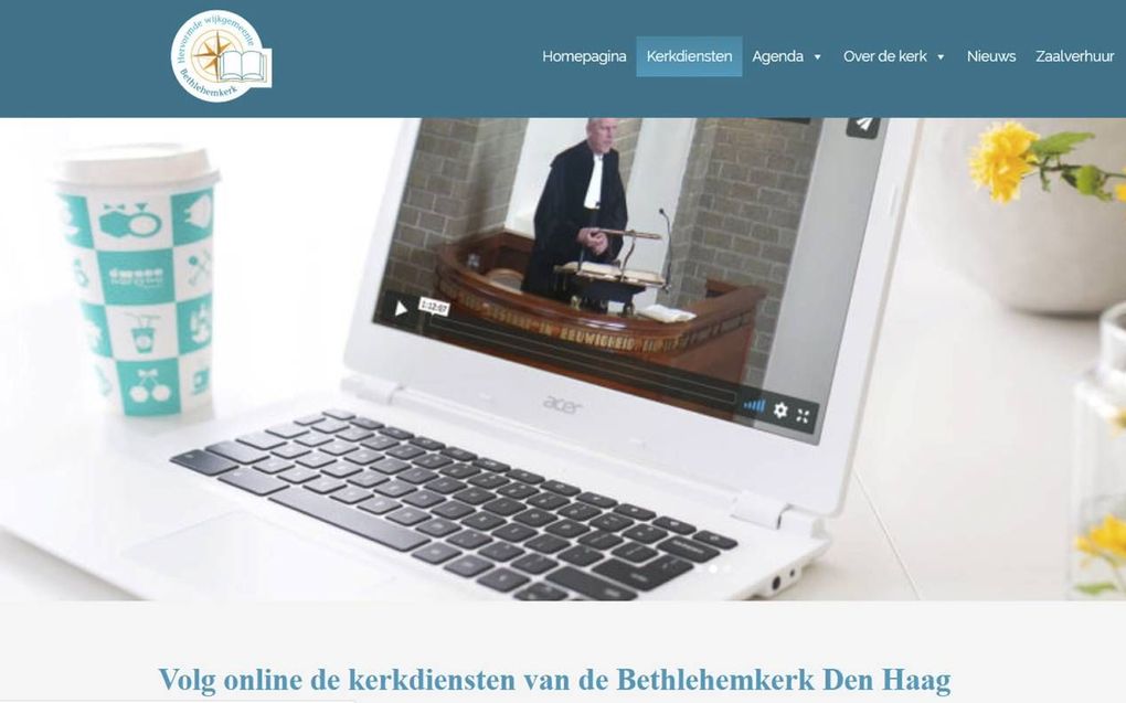 beeld Bethlehemkerk Den Haag