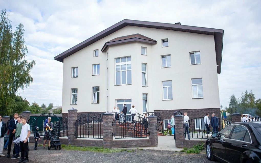 Niet-geregistreerde baptisten in het Wit-Russische Minsk hebben sinds deze week een nieuw kerkgebouw. beeld Stichting Charité