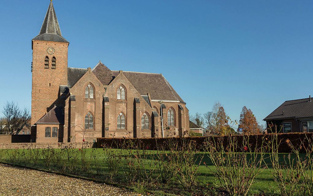 Archiefbeeld van de hervormde dorpskerk te Zetten. beeld Wikimedia