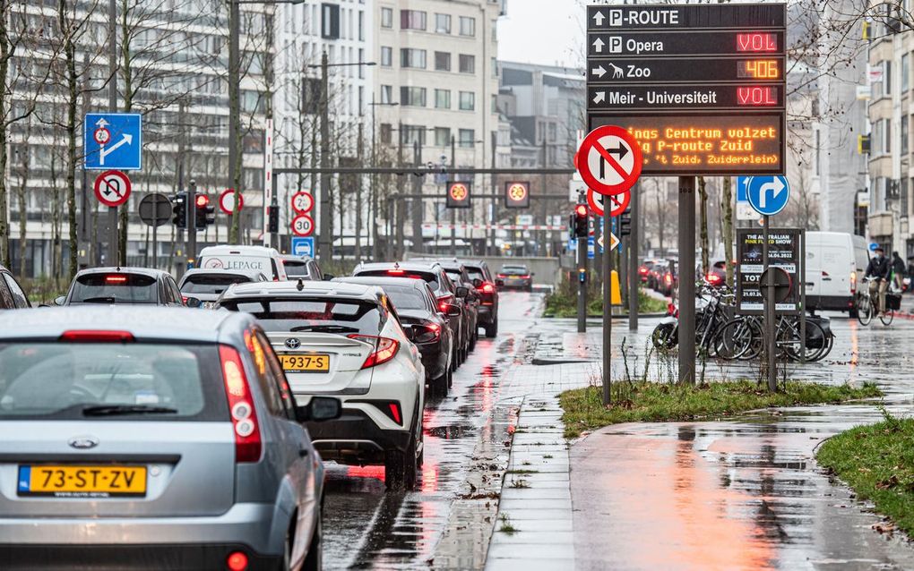 Stadsbeeld van Antwerpen. beeld ANP, JONAS ROOSENS