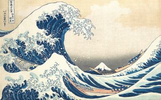 De grote golf, Katsushika Hokusai. beeld Wikimedia