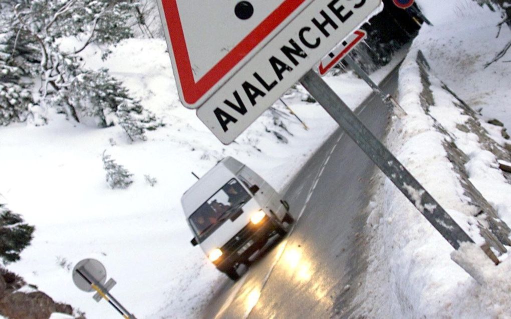 Zeker in de winterperiode geldt de Col de la Schlucht als gevaarlijk. beeld AFP, Damien Meyer