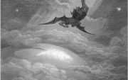 Lucifers val, gravure van Gustave Doré. beeld Wikipedia