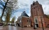 Op de Markt in Wijk bij Duurstede staat het raadhuis en beoogd museum naast de Grote Kerk. beeld ND