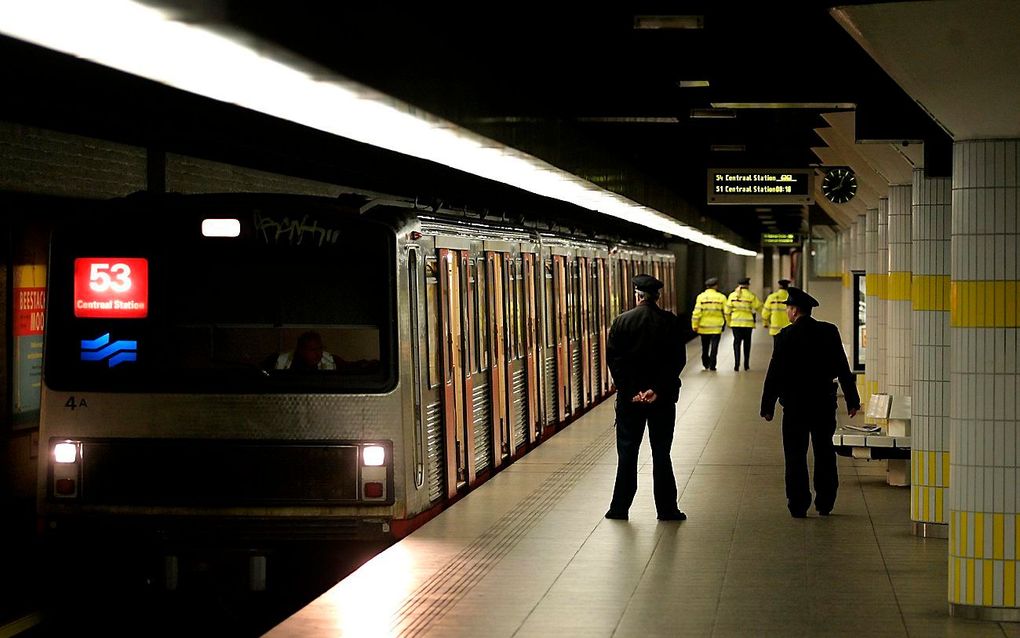 Metro Amsterdam.   Foto ANP