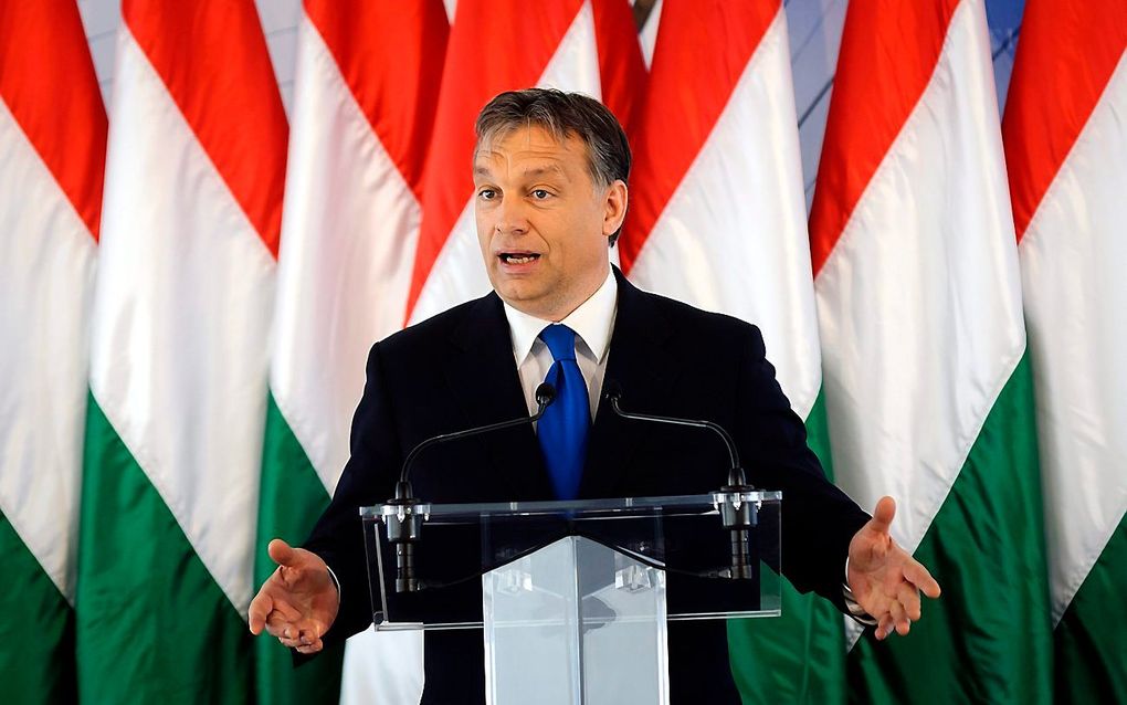 Hongaarse premier Viktor Orban.  Foto EPA