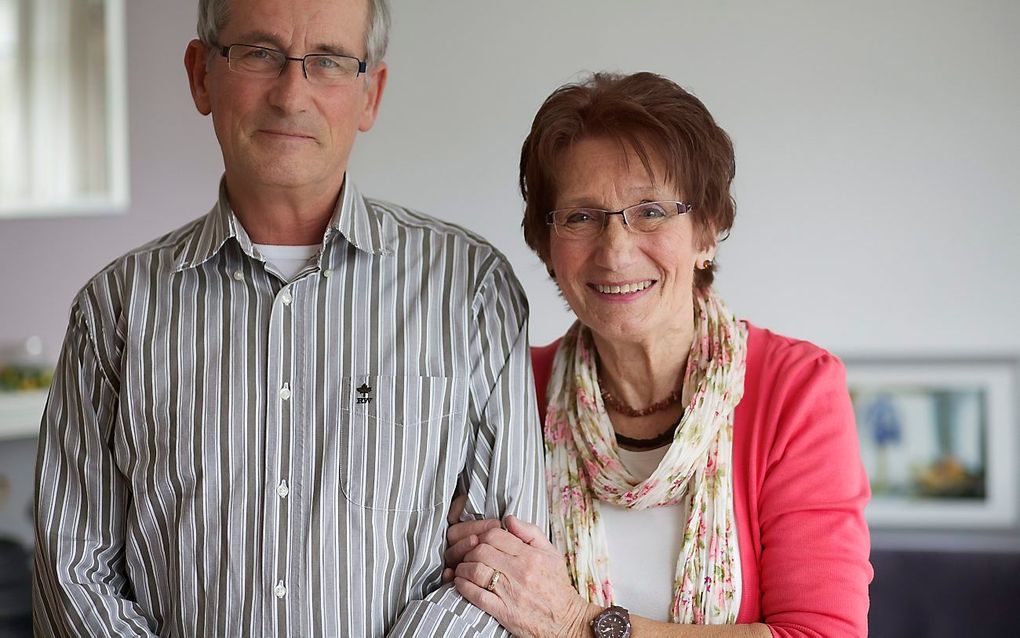 Kees Zeedijk en z’n vrouw Henja Zeedijk-Selles. Foto Sjaak Verboom