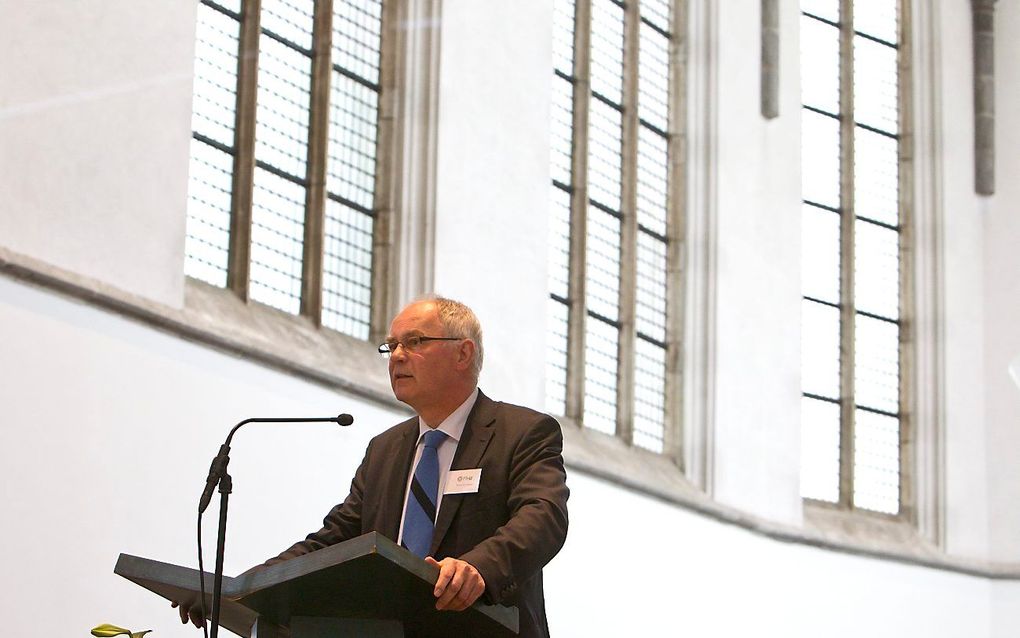 Een van de genomineerden van de Publicatieprijs van de Nacht van de Theologie, prof. F. G. Immink. Foto RD, Anton Dommerholt