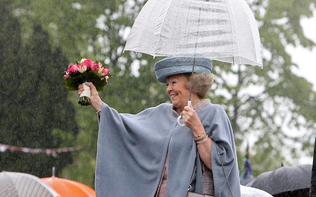 Regen tijdens Koninginnedag 2010. Foto RD, Anton Dommerholt