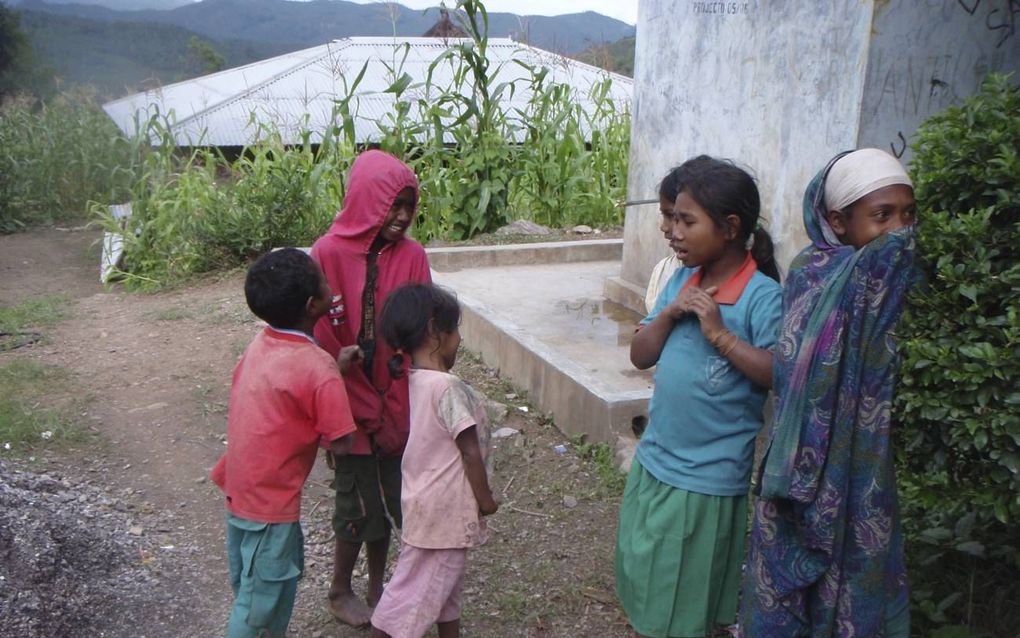 Oost-Timorese kinderen werden op grote schaal geadopteerd door de Indonesische bezetter.. Foto Anna Nicholson