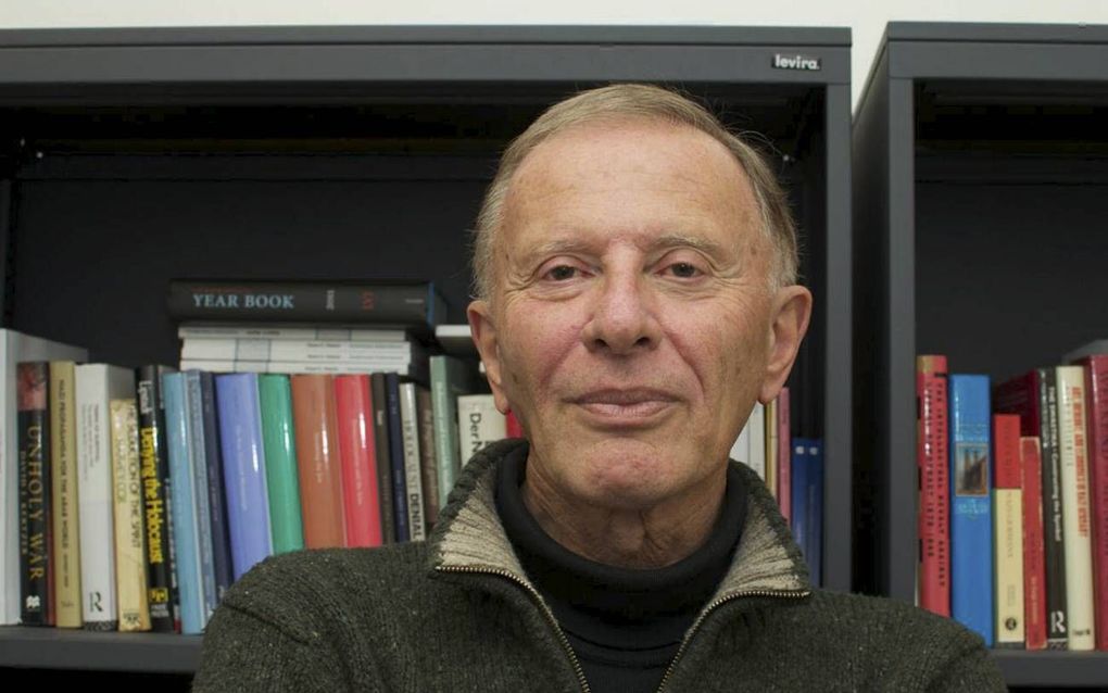 Prof. Robert Wistrich van de Hebreeuwse Universiteit van Jeruzalem. Foto Alfred Muller