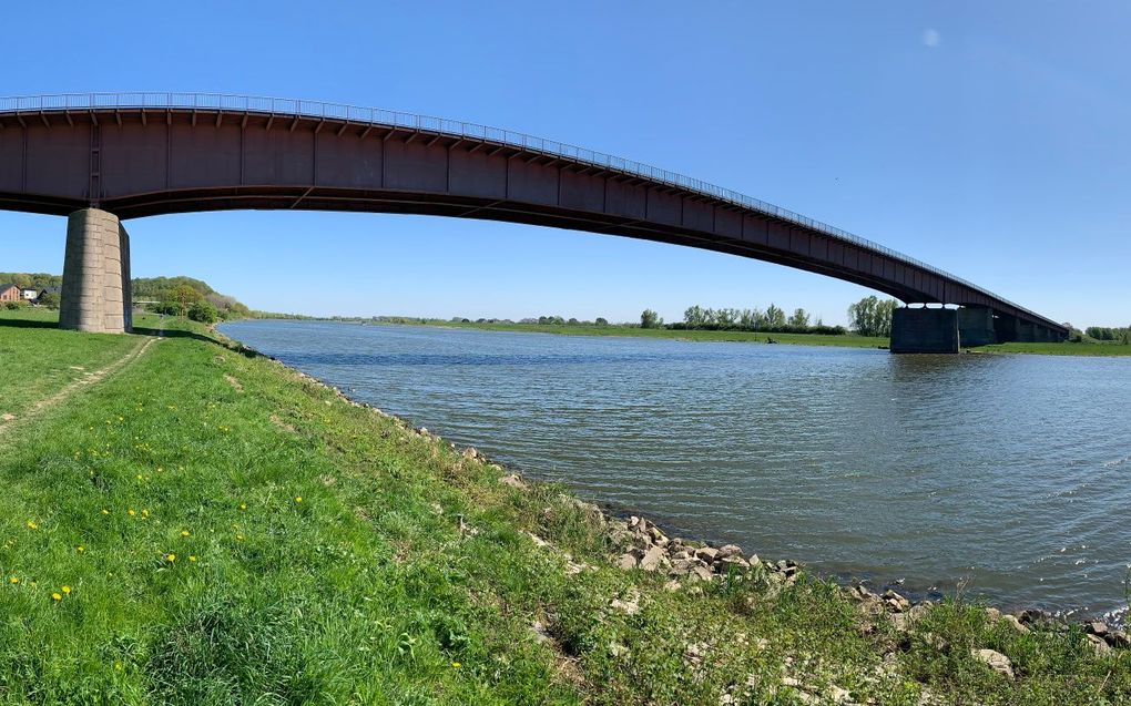 De Rijnbrug bij Rhenen. beeld Wegenwiki, Chris