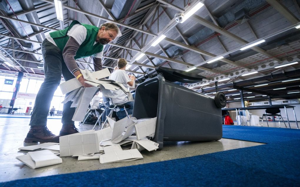 PRO21 won de zetel met één stem verschil van de VVD, die daardoor van vier naar drie zetels ging. beeld ANP, Jeroen Jumelet