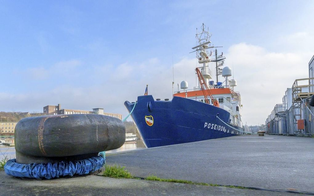 Het reddingsschip de Poseidon. beeld EPD, Sven Janssen