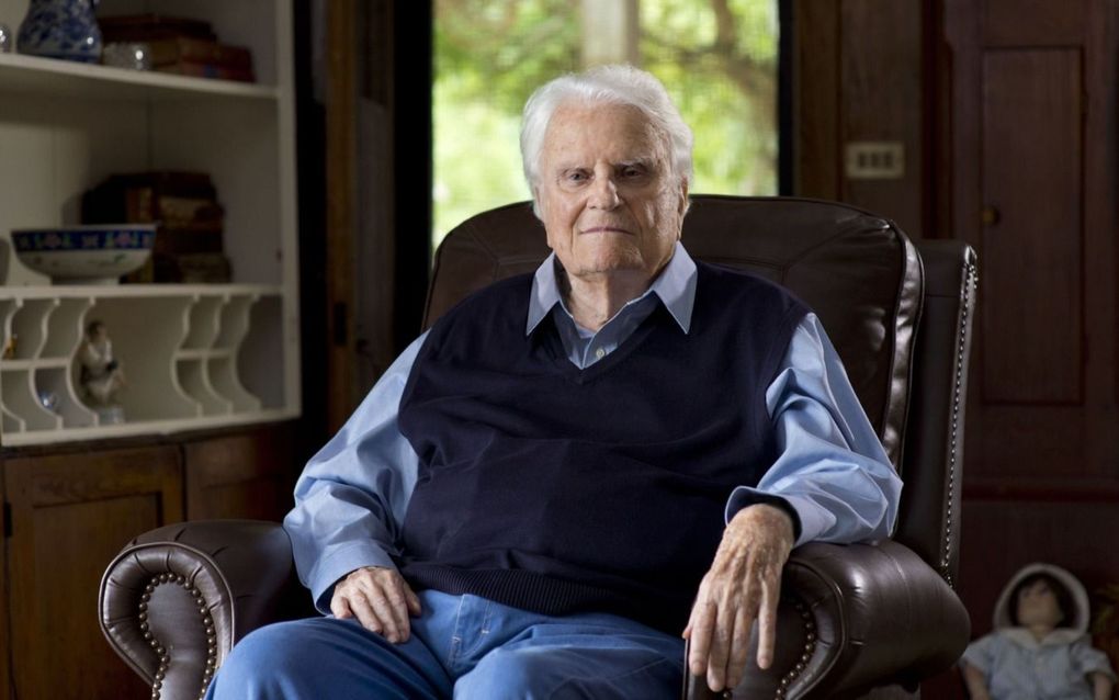 De in 2018 overleden Amerikaanse evangelist Billy Graham. beeld RD