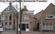 Het kerkgebouw in Franeker. beeld Friesch Dagblad