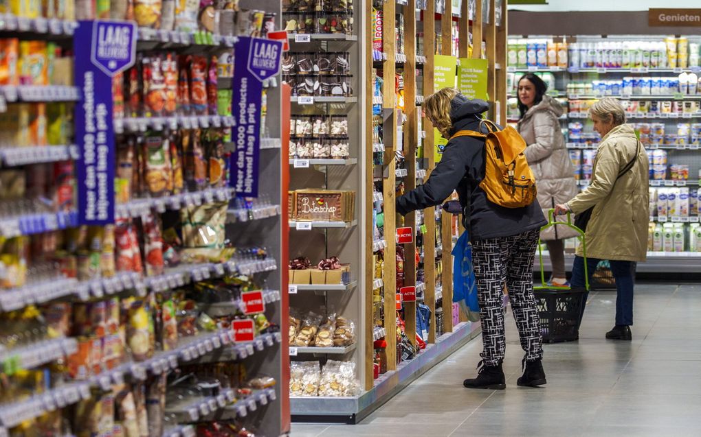 Het assortiment van de gemiddelde supermarkt bestaat voor 80 procent uit ongezond voedsel. beeld ANP, Lex van Lieshout