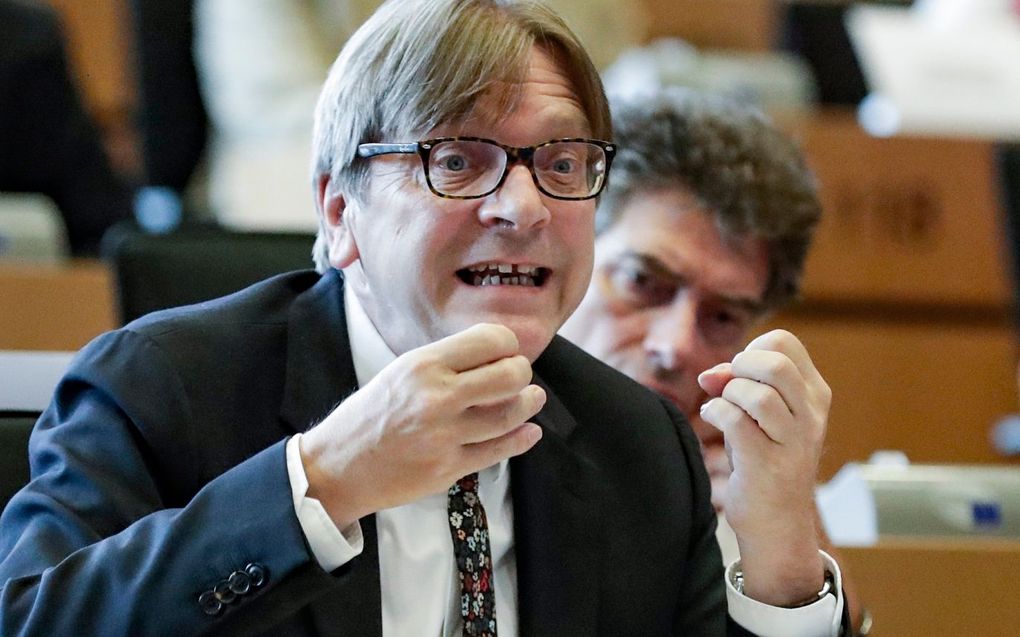 Guy Verhofstadt. beeld EPA