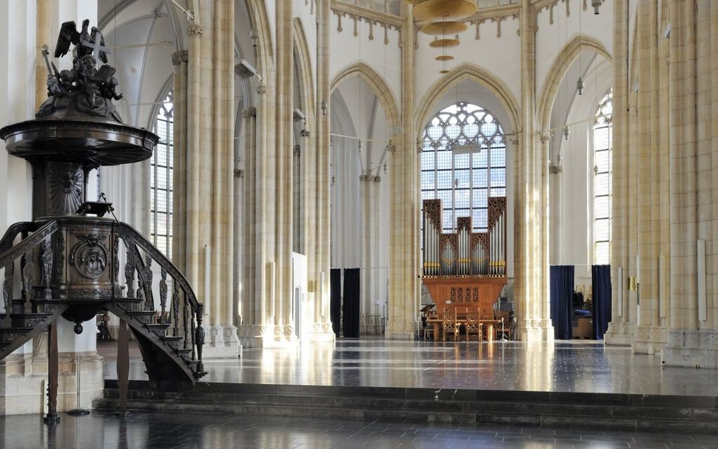 Interieur van de Eusebiuskerk in Arnhem. beeld ANP, Lex van Lieshout