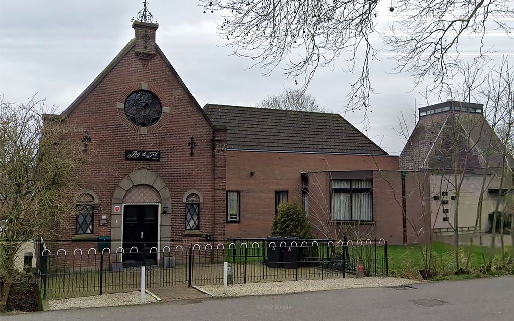 Zalencentrum en buurthuis Bij de Tol in Linschoten werd in 1893 gebouwd als kerkgebouw. beeld Google