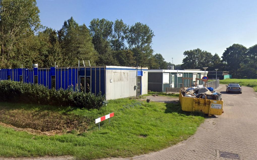 Het nieuwe gebouw van de reformatorische baptistengemeente in Urk (foto september 2023). beeld Google