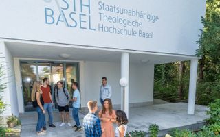 De Staatsunabhängige Theologische Hochschule (STH) in de Zwitserse stad Bazel. beeld STH Basel