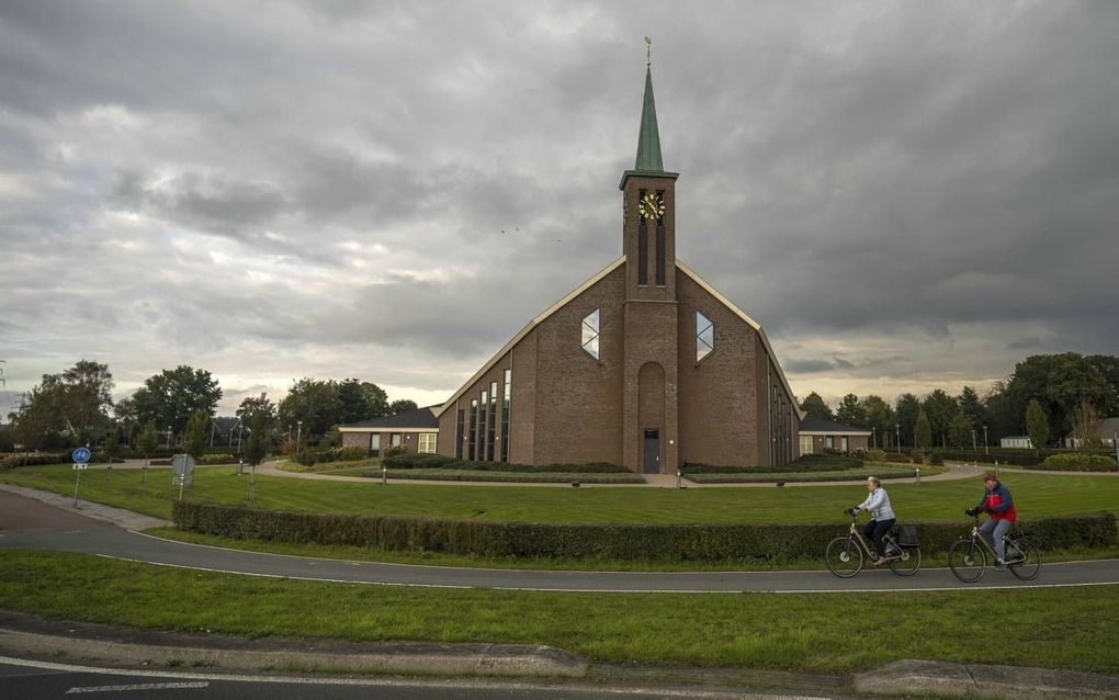 Kerkgebouw van de hersteld hervormde gemeente in Putten. beeld ANP, Jeroen Jumelet