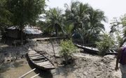 De kustlijn in de delta van Bangladesh komt steeds dichter bij de bewoonde wereld. beeld Tearfund