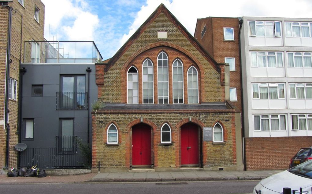 De Zoar Chapel van de Free Presbyterian Church of Scotland in London. beeld Surveyoflondon.org