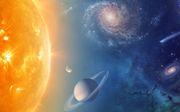 Met name voor jongeren die wat uitdaging nodig hebben, kunnen uit het boek ”Sterren en planeten voor kids” veel leren over het heelal. beeld NASA