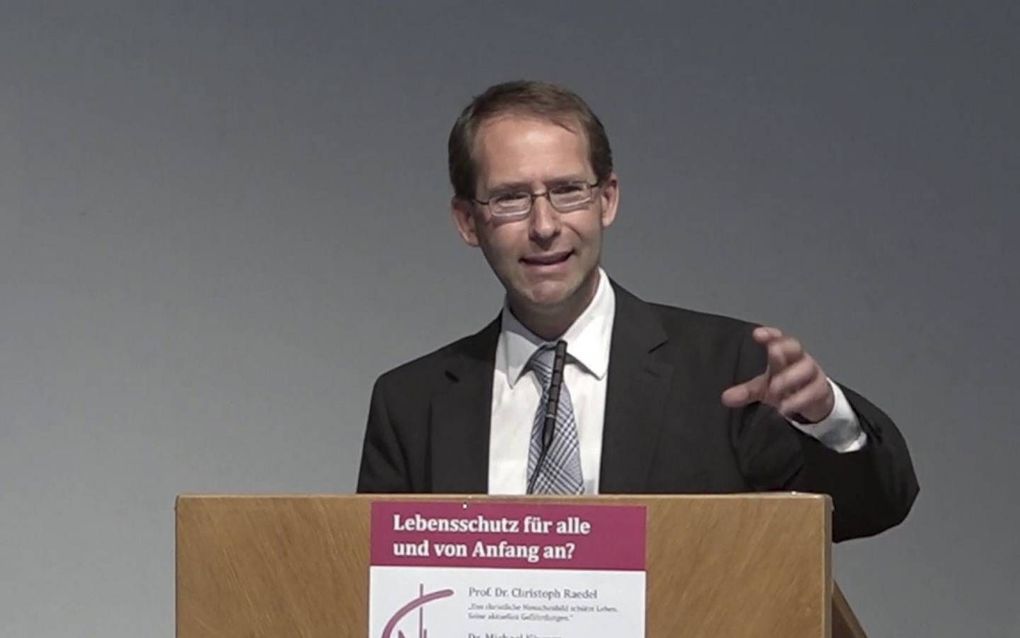 Prof. dr. Christoph Raedel. beeld EPD