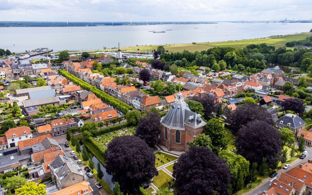 Koepelkerk Willemstad. beeld Cees van der Wal