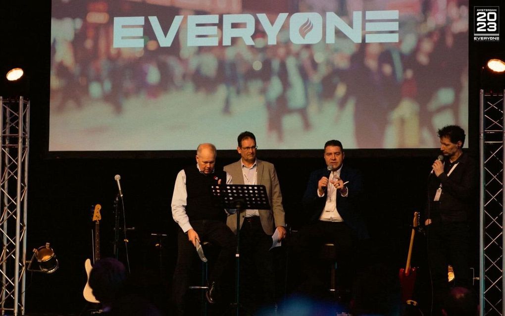 In het Olympisch Stadion in Amsterdam vond zaterdag de evangelisatiecampagne "Everyone 2023" plaats. beeld Revive