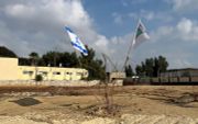 Van het politiebureau in Sderot is niets meer over. Hier woedde op 7 oktober een felle strijd tussen agenten en Hamasterroristen. beeld NietNix Productions