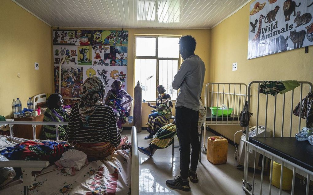 Ziekenhuis in Yabello, in Zuid-Ethiopië. beeld Jilke Tanis