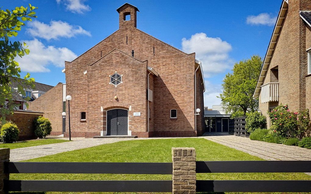 Kerkgebouw van de gkv te Rijnsburg. beeld gkv Rijnsburg