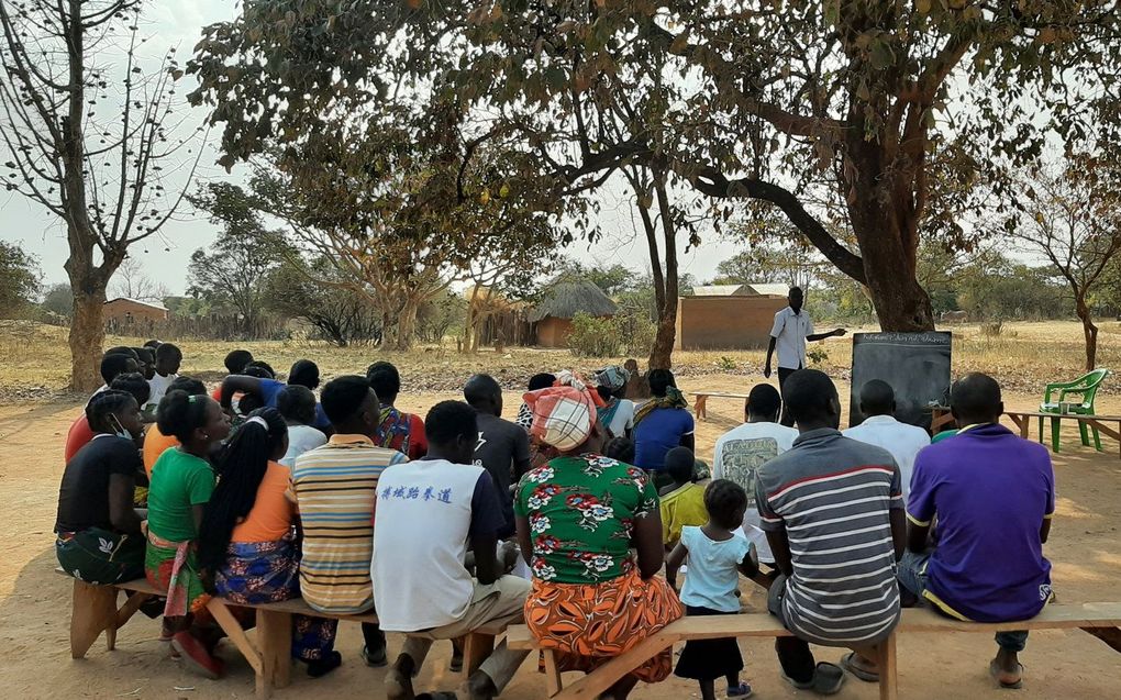 Evangelisatie in Zambia, beeld stichting Stéphanos