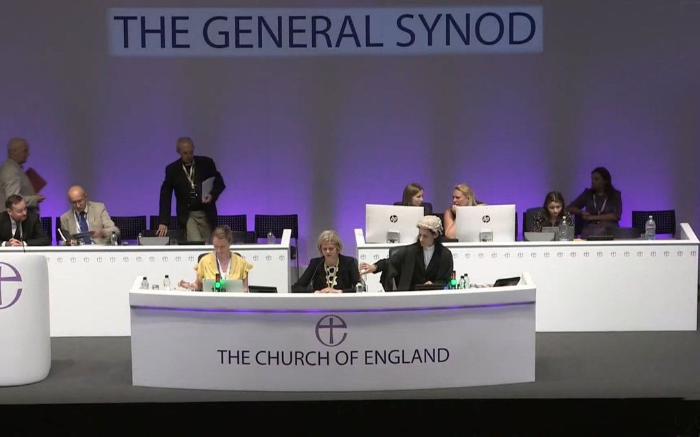 Generale synode Church of England 2022. beeld Church of England