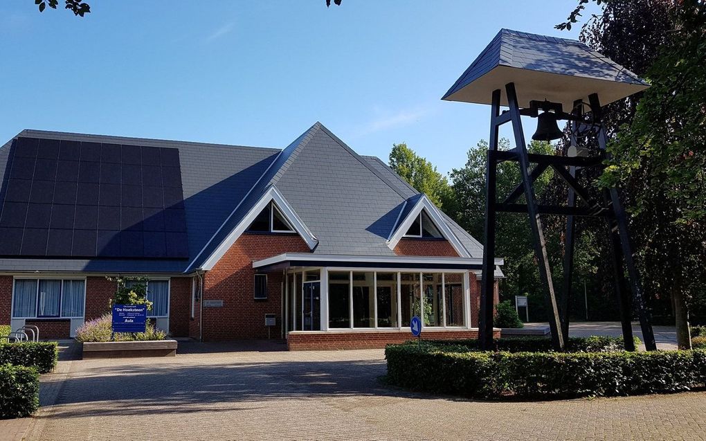 Kerkgebouw De Hoeksteen van de christelijke gereformeerde kerk in Putten. beeld Cgk Putten