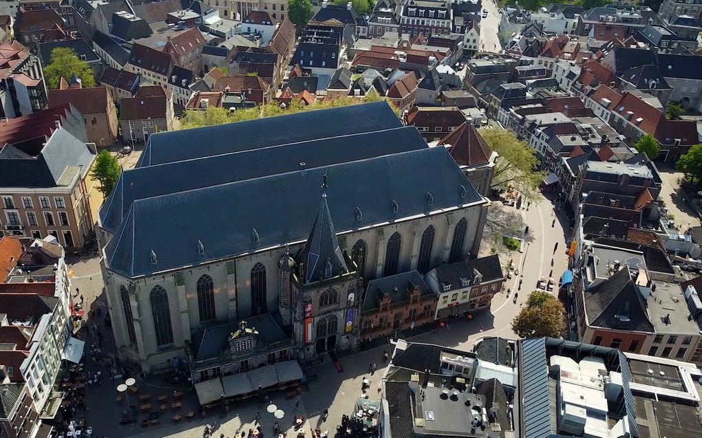 De Grote of Sint-Michaëlskerk in Zwolle. beeld Grote Kerk Zwolle