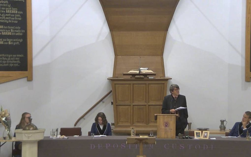 Filosoof René van Woudenberg: „De vermogens waarmee God ons heeft uitgerust worden systematisch ingezet voor de wetenschap.” beeld RD