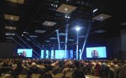 Een conferentie van The Gospel Coalition in 2019 in het Amerikaanse Indianapolis. beeld RD