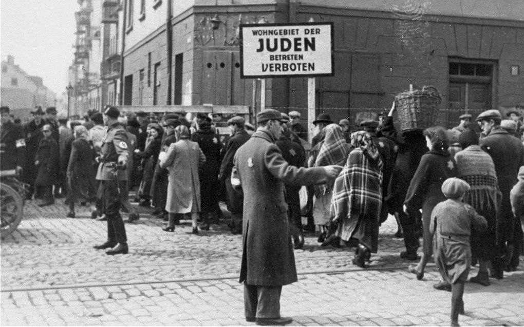 Het getto van Lodz. beeld Wikimedia