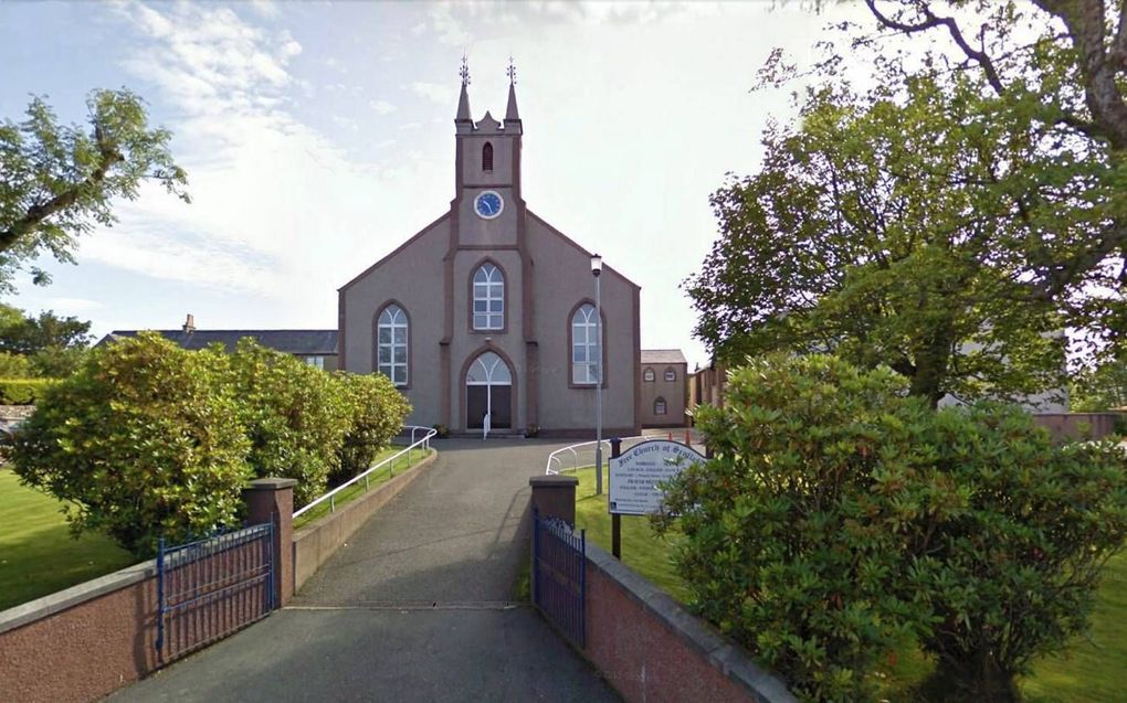 Het kerkgebouw van de Free Church in het Schotse Stornoway. beeld Wikimedia